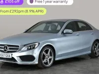 Used Mercedes C220 AMG line 170 HP (125 kW) 2018 Sedan