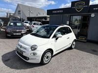 Used Fiat 500 Lounge 69 HP (50 kW) 2016 White Hatchback