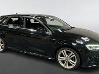 Used Audi A3 S-Line 150 HP (110 kW) 2020 Black Sedan