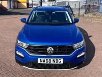 Used VW T-Roc SE 115 HP (84 kW) 2018 Blue SUV