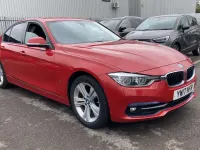 Used BMW 330e Sport Line 2017 Red Sedan