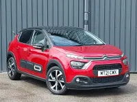 Usado Citroën C3 PureTech 83 CV (61 kW) 2021 Rojo Utilitario
