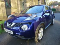Used Nissan Juke N-Connecta 110 HP (80 kW) 2016 Blue SUV