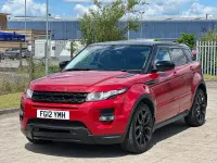 Used Land Rover Range Rover evoque Dynamic 2012 Red SUV