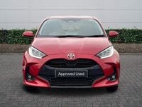 Used Toyota Yaris Hybrid Design 2024 Red Hatchback
