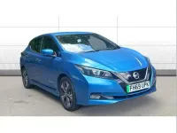 Used Nissan Leaf N-Connecta 108 kW (147 HP) 2020 Blue Hatchback