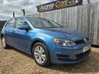 Second-hand VW Golf VII SE 150 CP (110 kW) 2014 Albastru Hatchback