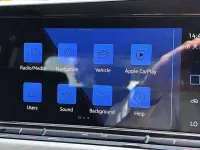Used VW Golf VII Life 2021 Blue Hatchback