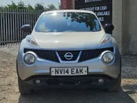 Used Nissan Juke N-TEC 108 HP (79 kW) 2014 Silver SUV