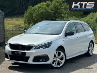 Used Peugeot 308 SW GT-line 130 HP (95 kW) 2018 White Estate