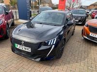 Used Peugeot e-208 GT 98 kW (134 HP) 2023 Black Hatchback