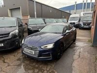 Used Audi S5 Sportback Advanced 2017 Blue Hatchback