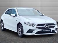 Used Mercedes A250 AMG line 218 HP (160 kW) 2021 White Hatchback