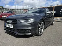 Used Audi A4 Black Edition 175 HP (128 kW) 2014 Grey Estate
