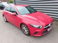 Used Mercedes A180 Executive 136 HP (100 kW) 2019 Red Hatchback