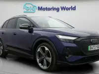 Used Audi Q4 e-tron Black Edition 150 kW (204 HP) 2023 Blue SUV