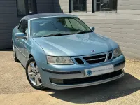 Used Saab 9-3 Anniversary 150 HP (110 kW) 2007 Blue Cabriolet