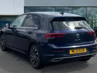 Used VW Golf VII Style 130 HP (95 kW) 2021 Atlantic blue Hatchback