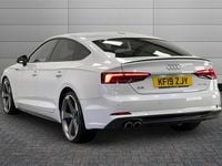 Used Audi A5 Black Edition 190 HP (139 kW) 2019 Glacier white Coupe