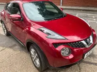 Used Nissan Juke Tekna 2017 Red SUV