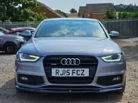 Used Audi A4 Black Edition 177 HP (130 kW) 2015 Grey Sedan