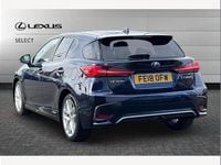 Used Lexus CT200h Luxury Line 136 HP (100 kW) 2018 Blue Hatchback