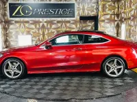 Used Mercedes C250 AMG line 204 HP (150 kW) 2017 Red Coupe