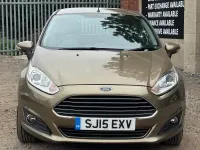 Used Ford Fiesta Zetec 2015 Brown Hatchback