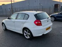 Used BMW 118 Sport Line 2009 White Hatchback