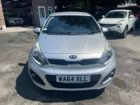 Used Kia Rio 107 HP (78 kW) 2014 Silver Hatchback