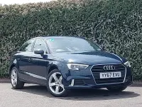 Usado Audi A3 Sport 116 HP (85 kW) 2017 Azul Sedan