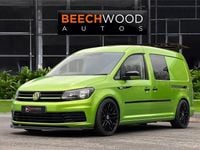 Used VW Caddy Maxi S 102 HP (75 kW) 2020 Green MPV