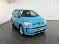 Used VW up! move up! 60 HP (44 kW) 2020 Blue Hatchback