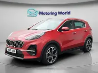 Used Kia Sportage GT-Line S 134 HP (98 kW) 2021 Red SUV