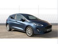 Used Ford Fiesta Titanium 100 HP (73 kW) 2020 Blue Hatchback
