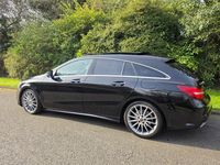 Begagnad Mercedes CLA180 AMG line 2018 Svart Sedan