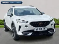 Used Cupra Formentor 150 HP (110 kW) 2021 White SUV