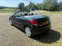 Used Peugeot 207 CC Allure 120 HP (88 kW) 2010 Black Cabriolet
