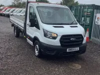 Used Ford Transit 130 HP (95 kW) 2019 White Pickup