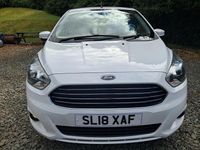 Used Ford Ka Plus Zetec 2018 White Hatchback