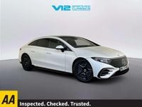 Used Mercedes EQS450+ AMG line 244 kW (333 HP) 2022 White Hatchback