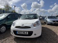 Used Nissan Micra Acenta 2013 White Hatchback