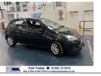 Used Vauxhall Corsa Design Edition 95 HP (69 kW) 2016 Black Hatchback