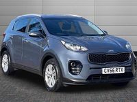 Used Kia Sportage 114 HP (83 kW) 2016 Planet blue SUV