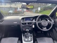 Used Audi A5 Cabriolet S-Line 2014 Black Cabriolet