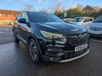 Used Vauxhall Grandland X Sport 130 HP (95 kW) 2018 Black SUV