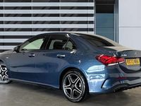 Used Mercedes A180 AMG Line Premium Plus 136 HP (100 kW) 2022 Blue Sedan