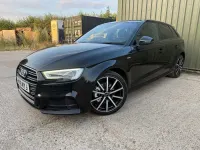 Used Audi A3 Black Edition 2018 Black Sedan