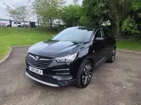 Used Vauxhall Grandland X Elite 130 HP (95 kW) 2019 Black SUV