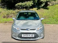 Used Ford Fiesta Titanium 96 HP (70 kW) 2009 Silver Hatchback